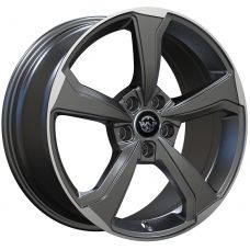 WSP Italy Audi (WD005) Formentera 8x18 5x112 ET39 DIA66,6 (matt gun metal polished)