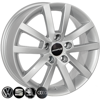 Диски ZW BK711 6,5x16 5x112 ET50 DIA57,1 (silver)