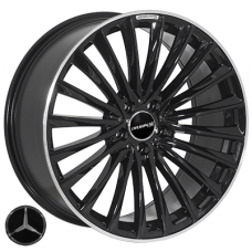 ZW BKY5909B 9,5x20 5x112 ET43 DIA66,6 (BL)