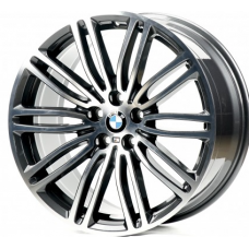 Replica BMW (B021-008) 8x19 5x112 ET30 DIA66,6 (gun metal machined face)