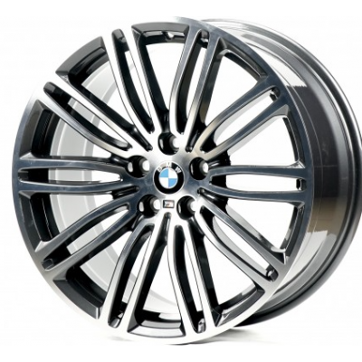 Диски Replica BMW (B021-008) gun metal machined face