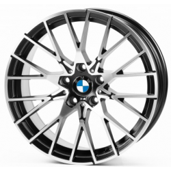 BMW (B0279) satin black machined face