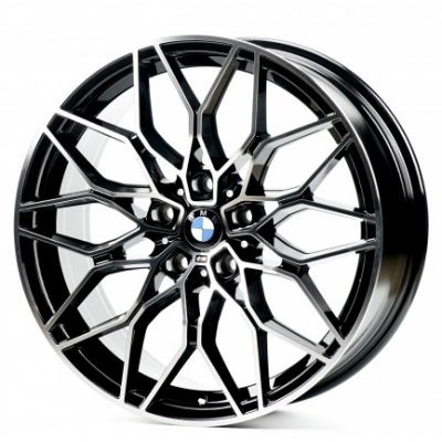 Диски Replica BMW (B0292) black machined face