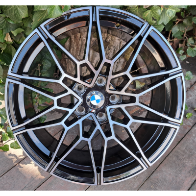 Диски Replica BMW (B0293) gloss black polished face dark