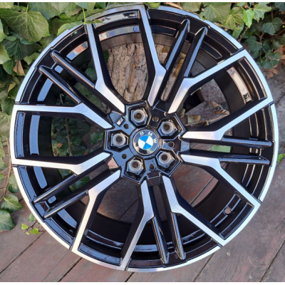 Диски Replica BMW (B0405) black machined face