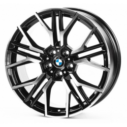 BMW (B0405) gloss black machined face