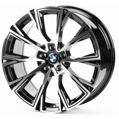 Диски Replica BMW (B1130) gloss black machined face
