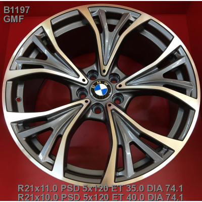 Диски Replica BMW (B1197) 11x21 5x120 ET35 DIA74,1 (GMF)