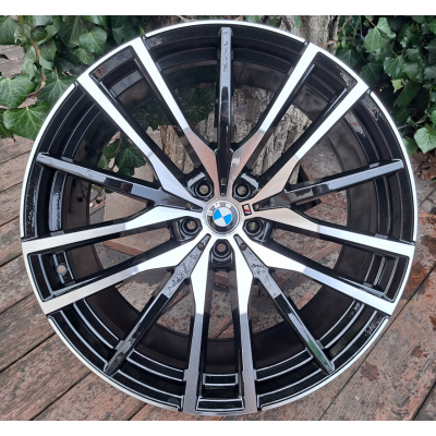 Диски Replica BMW (B1473) black machined face