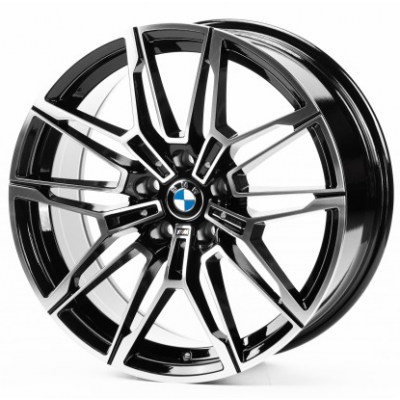 Диски Replica BMW (B1677) gloss black machined face