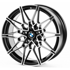 Replica BMW (B293) 8x18 5x120 ET34 DIA72,6 (satin black machined face)