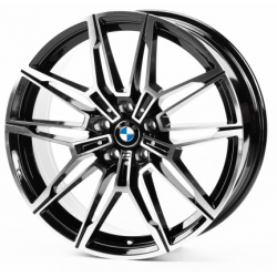 BMW (B294) gloss black machined face