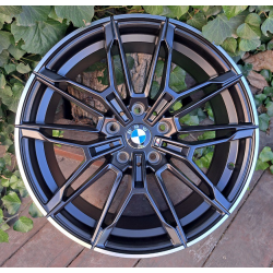 BMW (B294) satin black lip polished
