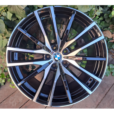 Диски Replica BMW (B3075) black machined face