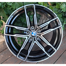 Replica BMW (B3076) 8,5x19 5x112 ET30 DIA66,6 (gloss black machined face)