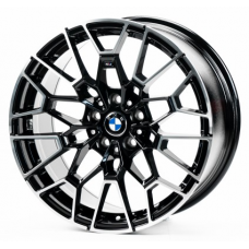 Replica BMW (B3209) 9,5x19 5x112 ET35 DIA66,6 (black machined face)