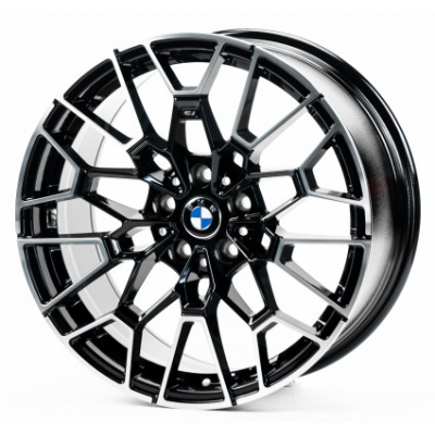 Диски Replica BMW (B3209) black machined face