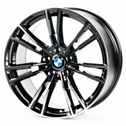 BMW (B3213) gloss black machined face
