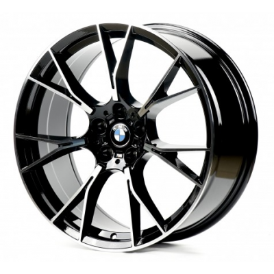 Диски Replica BMW (B3217) black machined face