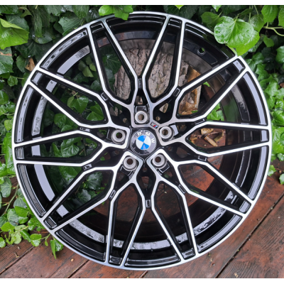 Диски Replica BMW (B3242) black machined face