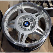 Replica BMW (B533) 8,5x17 5x120 ET35 DIA74,1 (silver lip polished)