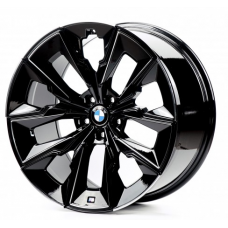Replica BMW (B538) 8,5x20 5x112 ET25 DIA66,6 (black milling line)