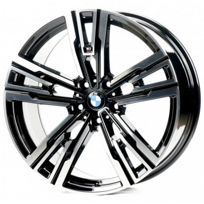 Диски Replica BMW (B543) black machined face