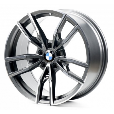 Диски Replica BMW (B5478) matt grey machined face