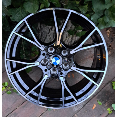 Диски Replica BMW (B7046) 8x18 5x120 ET30 DIA72,6 (black machined face)