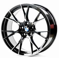 Replica BMW (B753) 8,5x19 5x120 ET35 DIA72,6 (black polished)