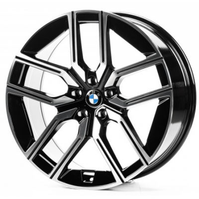 Диски Replica BMW (B916) gloss black machined face