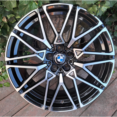 Диски Replica BMW (B996) black machined face