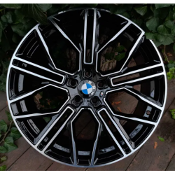 BMW (BM39) black machined face