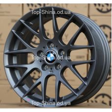 WSP Italy BMW W675 BASEL MATT GUN METAL R19 W9,5 PCD5x120 ET23 DIA72,6