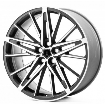 Диски CAST WHEELS CW362 matt gun metal machined face
