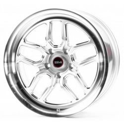 CW640 silver machined face lip polis