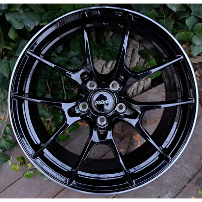 Диски CAST WHEELS CW691 gloss black lip polished
