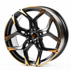 Replica Cupra (CUP275) 8,5x19 5x112 ET38 DIA57,1 (satin black machined spokes bronze coating)