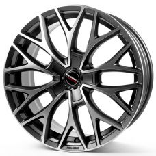 Borbet DY 8,5x19 5x112 ET30 DIA66,6 (matt dark grey polished)