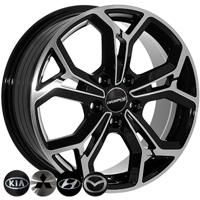 Диски ZF FE190 7x17 5x100 ET48 DIA56,1 (BMF)