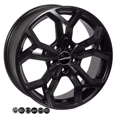 Диски ZF FE190 matt black