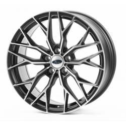 FF266 satin black machined face