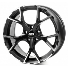 Flow Forming FF599 7,5x17 5x112 ET35 DIA57,1 (satin black machined face)