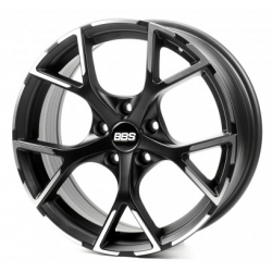 FF599 satin black machined face