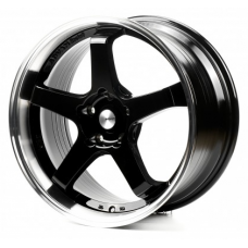 Flow Forming FFCGT 8x18 5x120 ET30 DIA72,6 (gloss black lip polished)