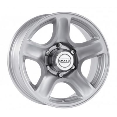 Диски DOTZ HAMMADA Silver R17 W8 PCD6x114.3 ET30 DIA66.1