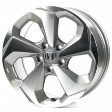 Replica Honda (H5369) 7,5x17 5x114,3 ET45 DIA64,1 (gloss graphite machined face)