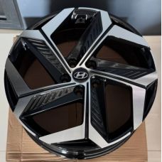 Replica Hyundai (HND1926) 7,5x19 5x114,3 ET51 DIA67,1 (gloss black machined face)