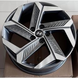 Hyundai (HND1926) gloss grey machined face