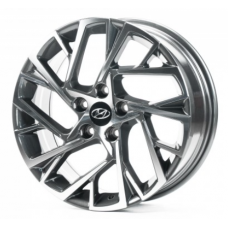 Replica Hyundai (HND3318) 7x17 5x114,3 ET51 DIA67,1 (gun metal machined face)